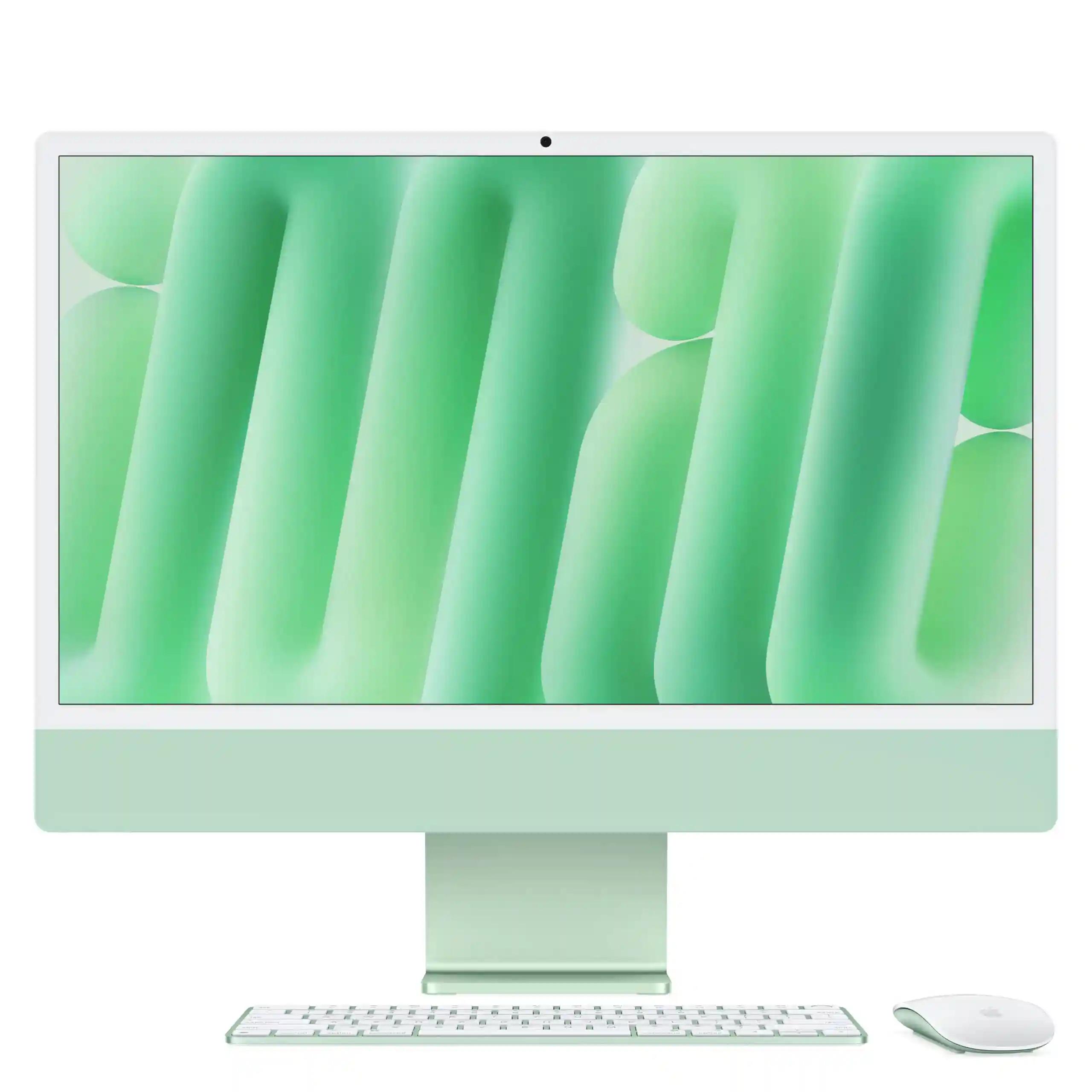 Apple 2024 iMac All-in-One Desktop Computer with M4 chip with 10-core CPU and 10-core GPU: Built for Apple Intelligence, 60.96 cm (24″) Retina Display