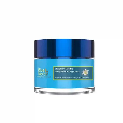 BLUE NECTAR Anti Aging Cream for Women for Wrinkles & Fine Lines with Natural Vitamin C & Vitamin E (14 Herbs)