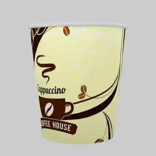 PARICOTT 85ml Printed Disposable Party Paper Cups for Hot & Cold Beverages Cup,Multicolour Paper Glass