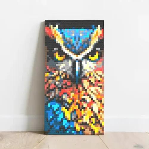 Night Wings (Owl) Pixel Art