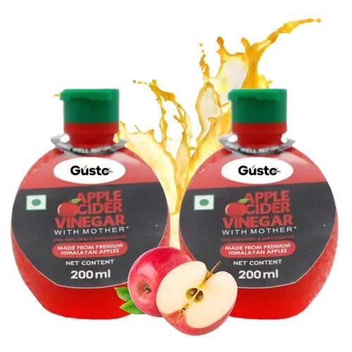 Gusto Foods Unfiltered, Unpasteurized  Premium Himalayan Apple Cider Vinegar