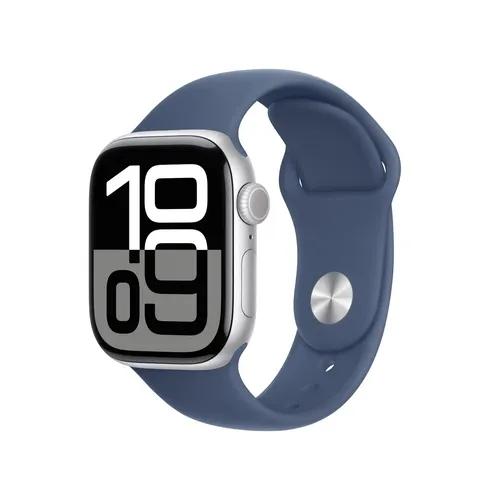 Apple Watch Series 10 [GPS 42 mm] Smartwatch with Fitness Tracker, ECG App, Always-On Retina Display, Water Resistant