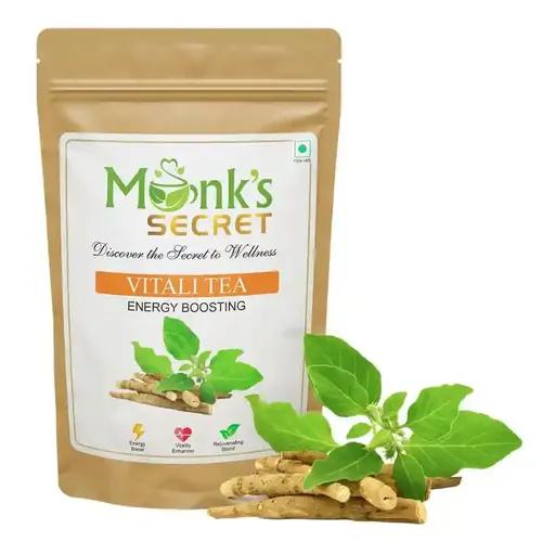 MONK'S SECRET VITALI Herbal Tea |Caffeine Free Tea