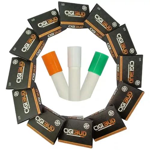 Cigibud filters |Nanoclean Technology Reusable Anti Smoking Filters|Stoptar Filters|Filters to Quit Smoking|Tar Reduction Filters|Smoking Accessories|Reduce Tar and Smoke|As Seen on Shark Tank - Combo of - Orange Color - Pack of 6 - 180 Filters, White Color - Pack of 4 - 120 Filters and Green Color - Pack of 2 - 60 Filters