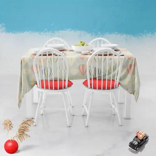 ArtzFolio Air Balloons | Table Cloth Cover for Dining & Center Table