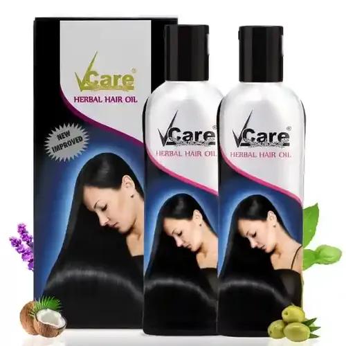 VCare Herbal Hair Oil For Men And Women | Reduces Hair Fall & Dandruff | Promotes Hair Growth With 13+ herbal oils |Ideal For All Type Hair Growth