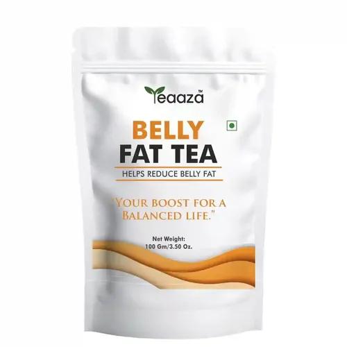 Teaaza Belly Fat Tea for Weight Loss – Herbal Tea for Belly Fat, Supports Fat Burn for Women & Men, Natural Detox tea & Helps with Belly Fat, Water Weight, Bloating, 100 Grams, loose leaf tea