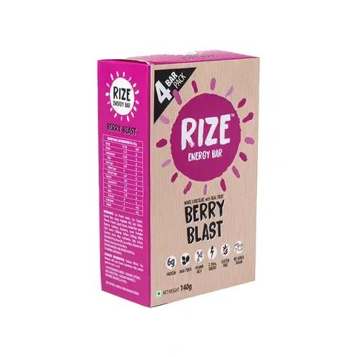 RIZE Energy Bar| As Seen on Shark Tank India| 6g Protein Bar Caffeinated Bars for Post Work out Snack, High Protein Bar with Zero Added Sugar, Gluten Free Healthy Snack