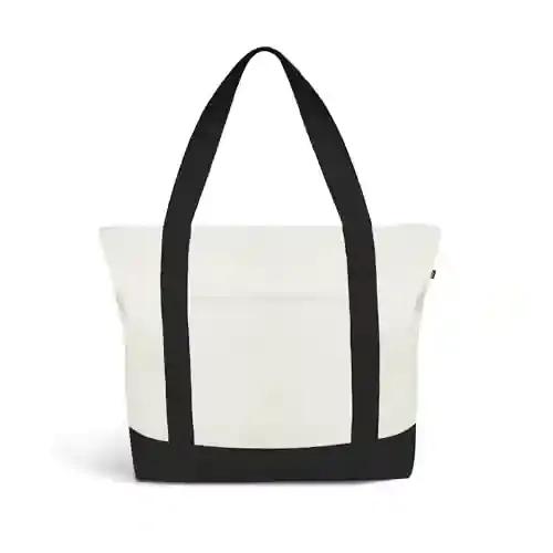 Ecoright Canvas Tote Bag with Zip & Inner Pocket, Extra Large Tote Bags for Women, Cotton Tote Bags for Shopping, Travel, Office