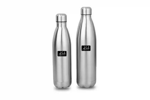 InKitch ISI Certified Stainless Steel Insulated Water Bottle- 24 Hrs Hot or Cold (500 & 1000 ml, 1)