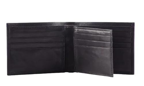 TALIA - Tuscon Slimfold Leather Wallet with Fixed Center Wing ID