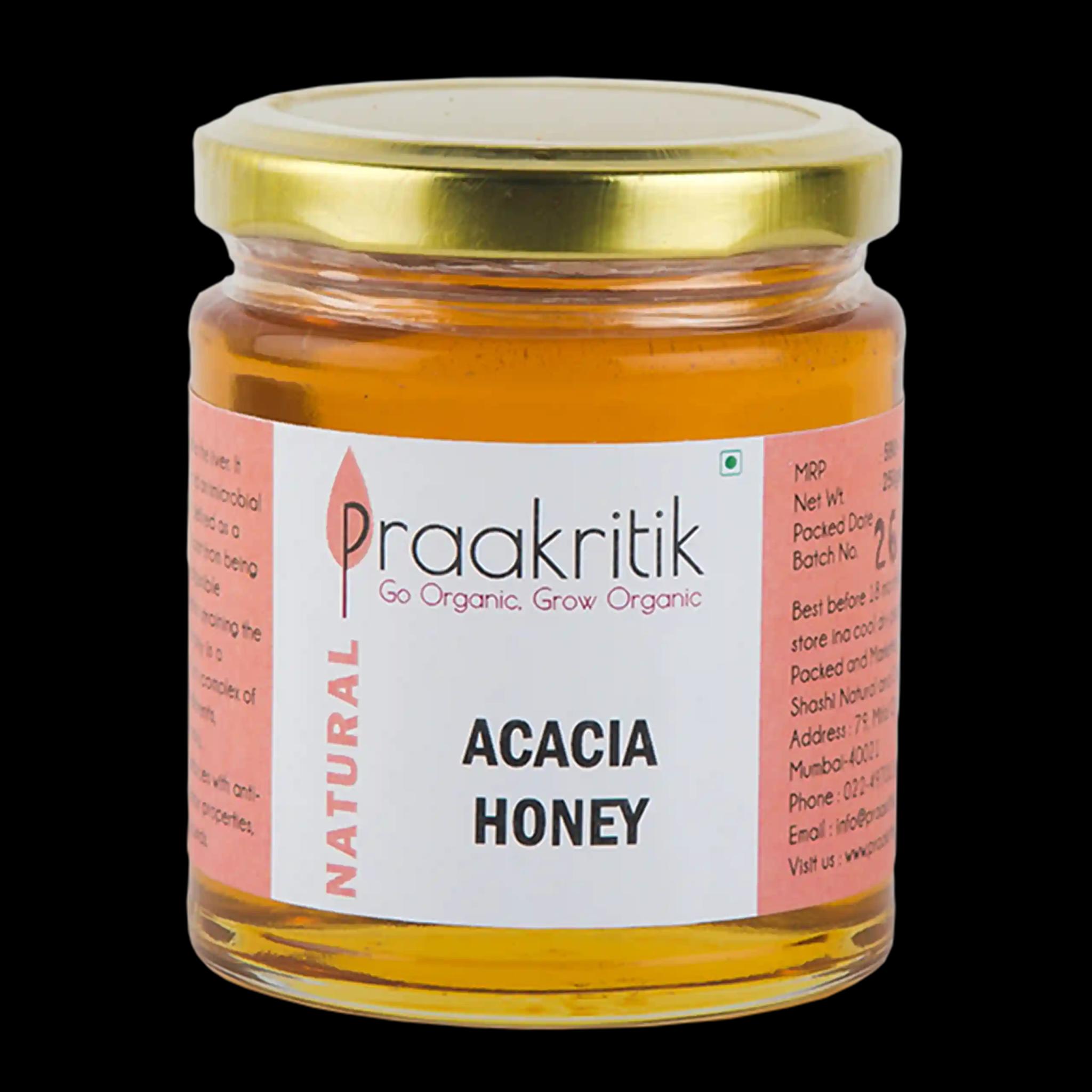 Praakritik Natural Acacia Honey 250 G