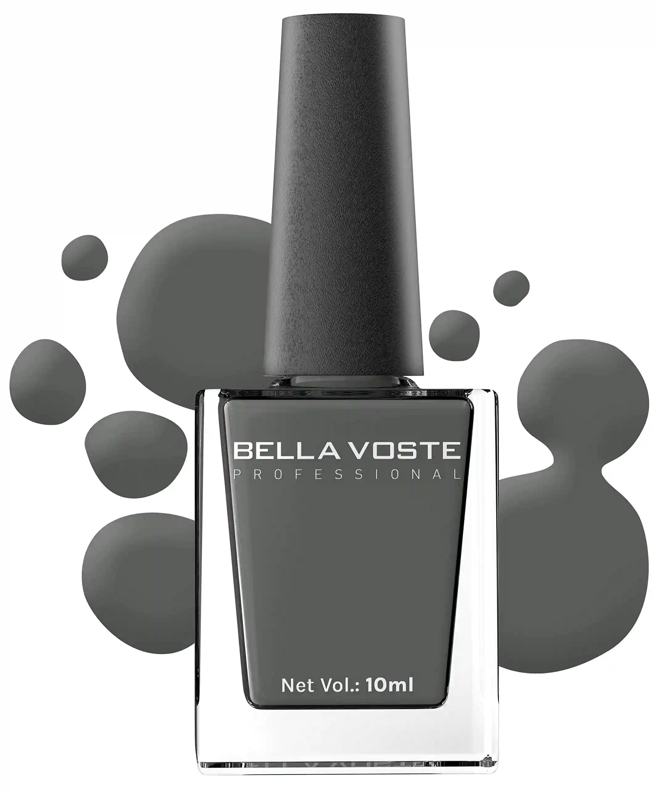 Bella Voste Matte Nail Paints| Quick Drying Formula| Cruelty Free| No Harmful Chemicals| Vegan | Lasts for 7 Days & more|Chip Resistant | Deep Matte Formula with Smooth & Easy Application (M01)