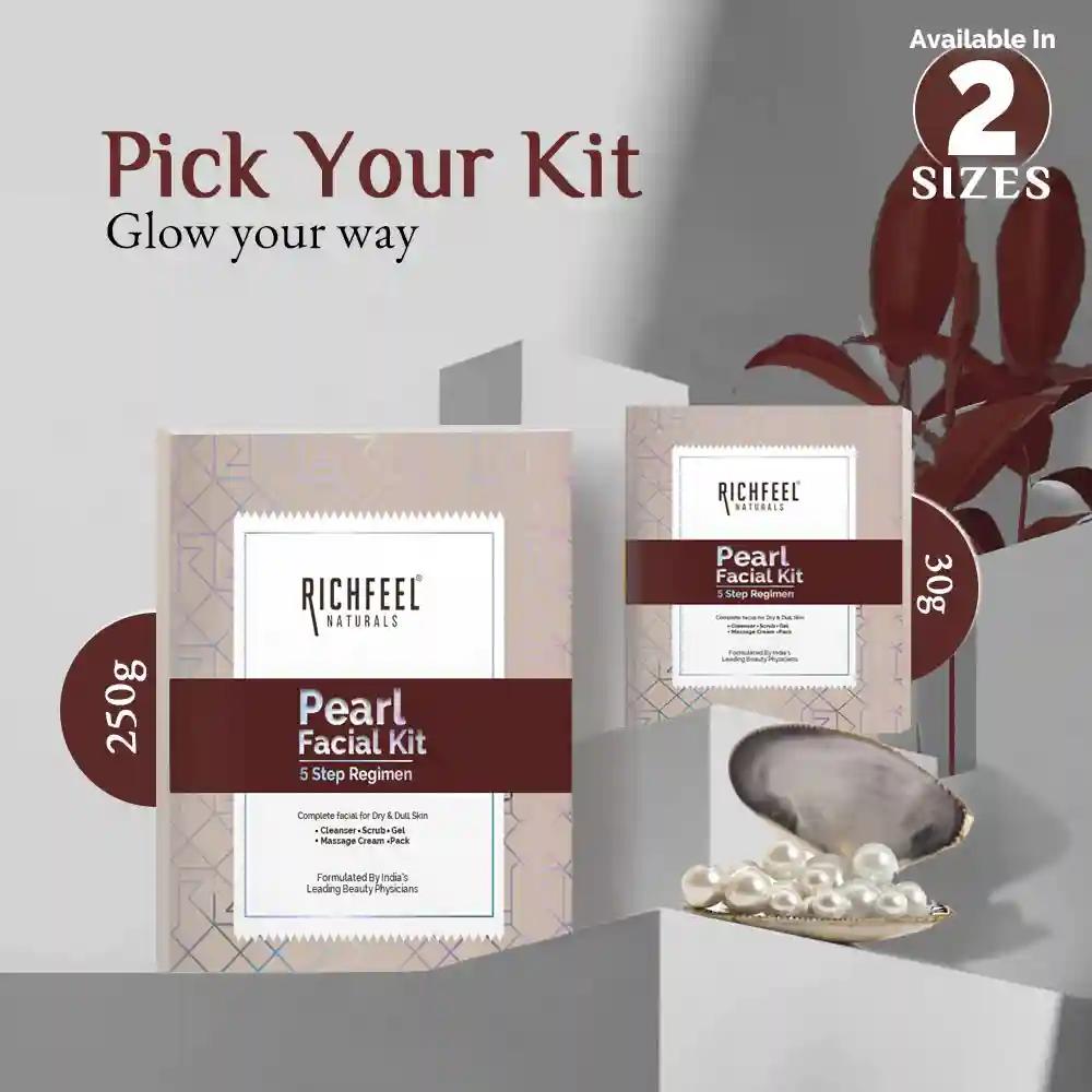 Richfeel Pearl Facial Kit 5x6 G