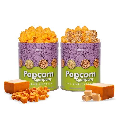 Popcorn & Company Cheesy Sriracha & Chicago Mix Popcorn- 140 Gm(Pack Of 2)