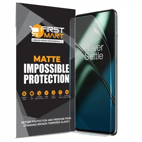 FIRST MART Screen Protector for Oneplus 11 5G - Impossible Fiber Case Friendly Screen Protection & Installation Kit (Matte)