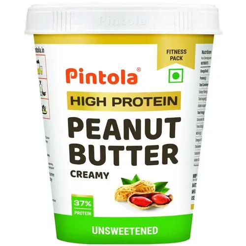 Pintola High Protein All Natural Peanut Butter Creamy 510g