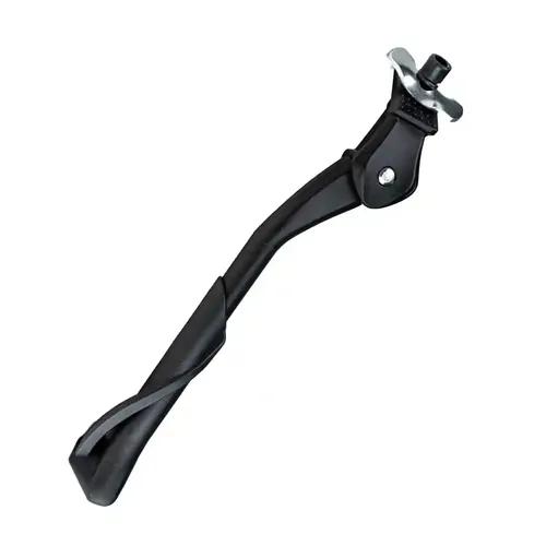 Hornback TrialStride Aluminum-Alloy Adjustable Center Side Kickstand for Cycle, Fit for Road Mountain BMX MTB Bike(Black)