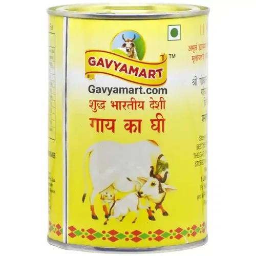 Gavyamart Indian A2 Cow Ghee 100% Pure Non GMO - Made of kankrej Organic Cow Ghee (1L)