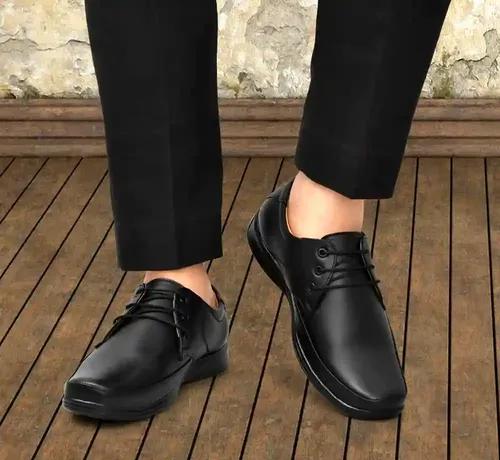 WUGO::Latest Trendy Men Formal Shoes|Black Derby Shoes|Office Shoes For Men's & Boys - Black(Size-41)