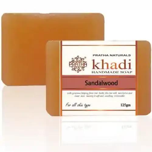 Khadi Sandalwood Handmade Soap (Pack of 8)