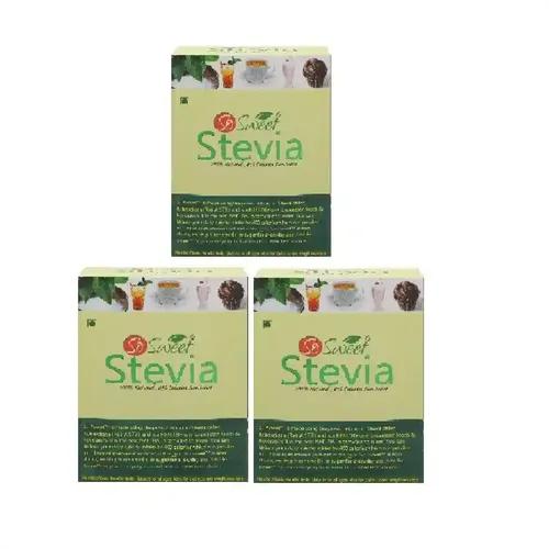 So Sweet Stevia Sugar Free Natural Zero Calorie Sweetener 150 Sachets