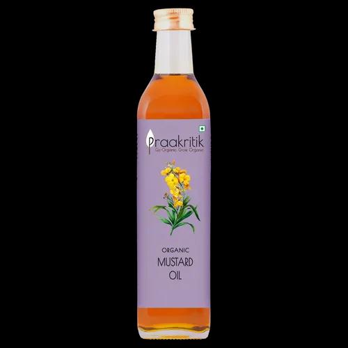 Praakritik Organic Mustard Oil 500ml