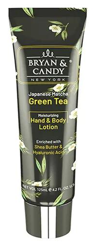 Bryan & Candy Green Tea Hand and Body Lotion with Shea and Aloe Vera for Smooth, Hydrated Skin (125ml)