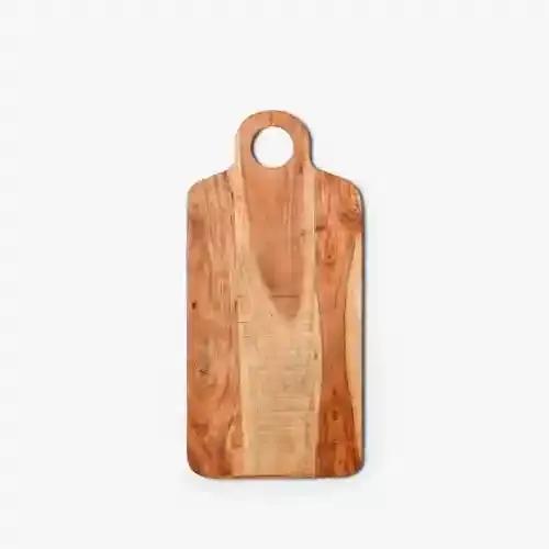 CASA DECOR Mr Cutter Chopping Board Wooden Chopping Board/Cutting/Serving Board, Platter for Kitchen Vegetables, Fruits & Cheese