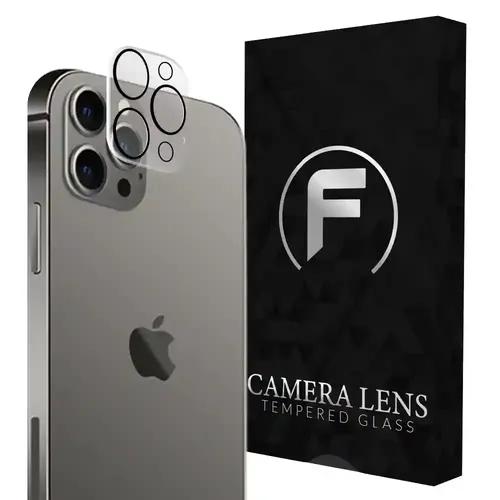 FIRST MART Camera Lens Protector for Apple iPhone 12 Pro | Tempered Glass 9H Hardness Camera Cover Screen Protector | Crystal Clear & Case Friendly