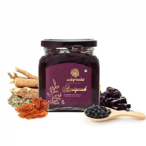 ASHPVEDA Amritprash Ayurvedic Chyawanprash for Immunity Booster - Supports Health Strength & General Wellness - Enriched with Shilajit, Ashwagandha and Amla | For All Age Group (250 gm)