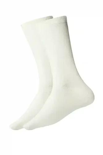 Bamboo Socks White - Set Of 2