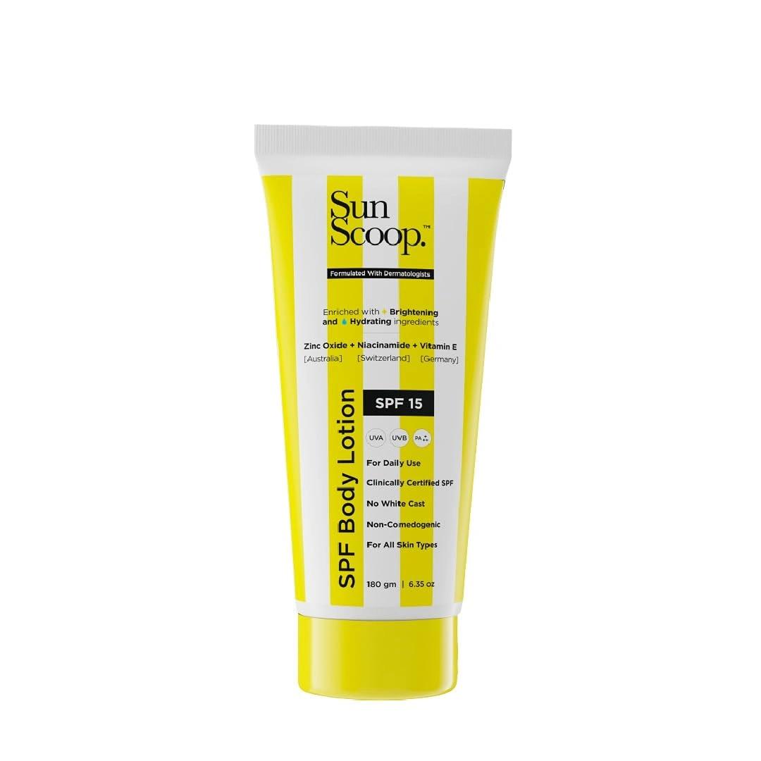 SunScoop Daily SPF 50 Sunscreen Cream | UV Filter Zinc Oxide | Hyaluronic Acid + Niacinamide | PA+++, Broad Spectrum, No White Cast, Non-Comedogenic | For Normal, Oily, Dry, Sensitive Skin | 45gm